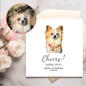 Chihuahua Hond Handtekening Gepersonaliseerde serv Servet