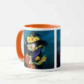 Chihuahua Hond Heks Halloween Mok (Voorkant links)