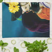 Chihuahua Hond Heks Halloween Theedoek (Gevouwen)