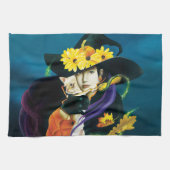 Chihuahua Hond Heks Halloween Theedoek (Horizontaal)