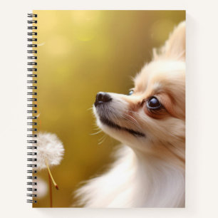 Chihuahua Hond Huisdier Dier Tranquil Peace Notitieboek