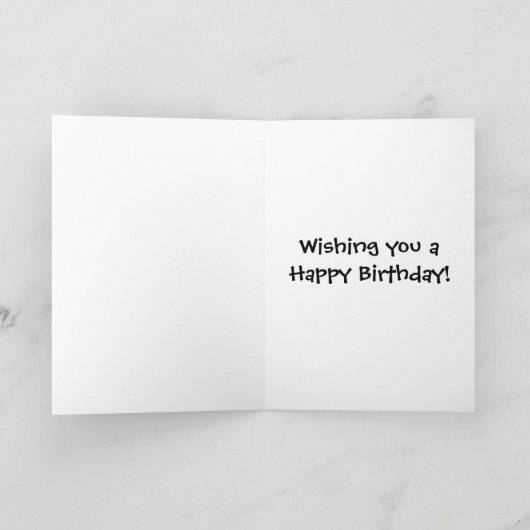 Chihuahua Hond in een Coyote Jas Grappige Verjaard Kaart (Binnen)