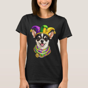 Chihuahua-hond, Mardi Gras  T-shirt
