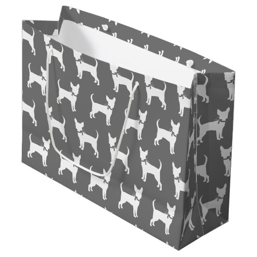 Chihuahua-hond puppy grote cadeautas (Voorkant Gekanteld)