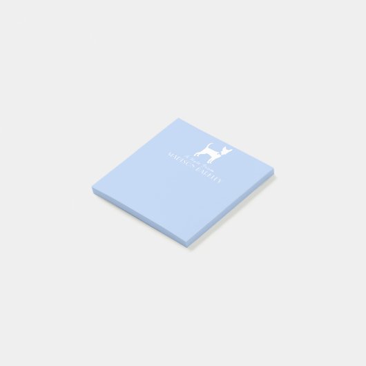 Chihuahua-hond Puppy Post-it® Notes (Schuin)