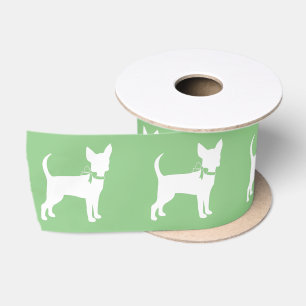 Chihuahua-hond Puppy Satijnen Lint