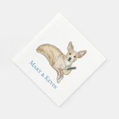 Chihuahua hond servetten (Hoek)