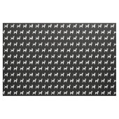 Chihuahua Hond Silhouet Pet Stof (Fat Quarter)