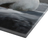 Chihuahua Hond Zittend Hond Portret Kunst Schilder Snijplank (Hoek)