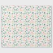 Chihuahua Honden in de Kerstman Hoeden Kerstmis WI Cadeaupapier (Vlak)