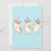 Chihuahua hondendansfeest feestdagenkaart (Voorkant)