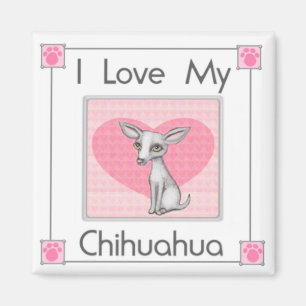 Chihuahua Hondenkoelkastmagneet Magneet