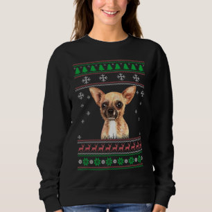Chihuahua Hondenliefhebber Ugly kerstSweater Xmas  Trui