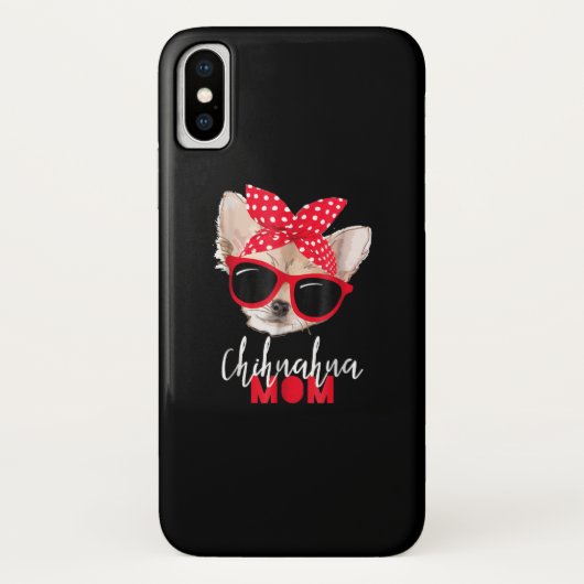 Chihuahua Hondenmoeder Zonnebril Schattige Hondenc Case-Mate iPhone Case (Achterkant)