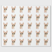 Chihuahua hondenontwerp cadeaupapier (Vlak)