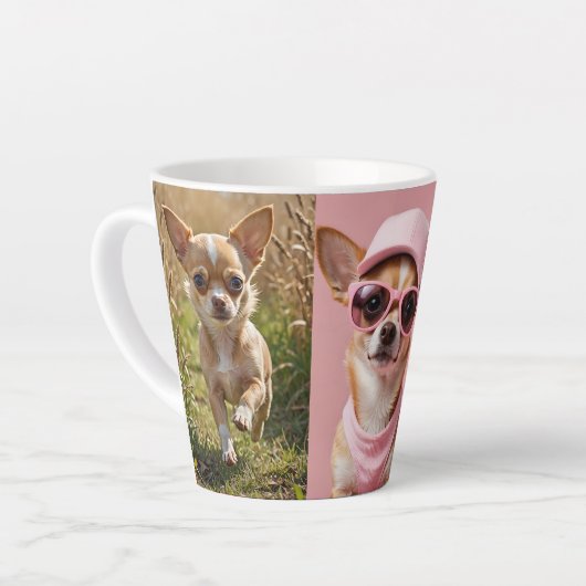 Chihuahua Hondenras Assortiment Latte Mok (Linkerhoek)