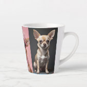 Chihuahua Hondenras Assortiment Latte Mok (Rechts)