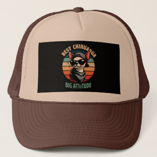 Chihuahua Huisdier Hond Retro  Trucker Pet