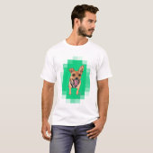 Chihuahua. Huisdier Portretten T-shirt (Voorkant volledig)