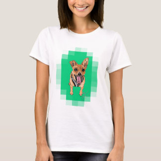Chihuahua. Huisdier Portretten T-shirt