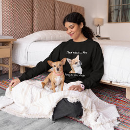 Chihuahua Hun hart is net zo groot als hun hoofden Trui