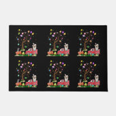 Chihuahua Hunt Egg Tree Vrachtdag Deurmat (Voorkant)