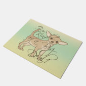 Chihuahua Ik ben een soort Big Deal Deurmat (Schuin)