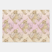 Chihuahua Ik ben een soort Big Deal Inpakpapier Vel (Voorkant 2)