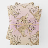 Chihuahua Ik ben een soort Big Deal Inpakpapier Vel (In situ)