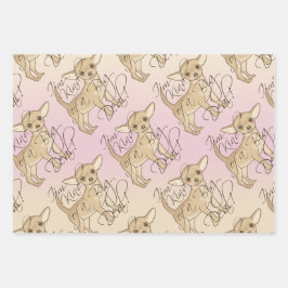 Chihuahua Ik ben een soort Big Deal Inpakpapier Vel