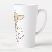 Chihuahua Ik ben een soort Big Deal Latte Mok (Rechts)