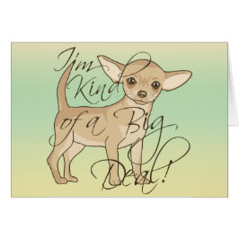 Chihuahua Ik ben een soort groots grafisch ontwerp