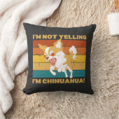 Chihuahua ik schreeuw niet. kussen (Deken)