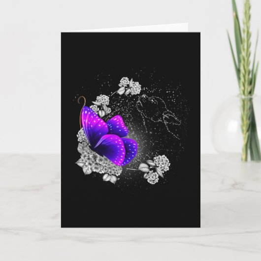 Chihuahua in de hemel - verlies van een hond - aan kaart (Voorkant)