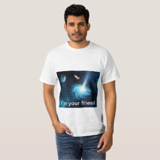 Chihuahua in de ruimte t-shirt