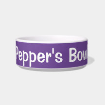 Chihuahua In Mand Keramische Pet Bowl