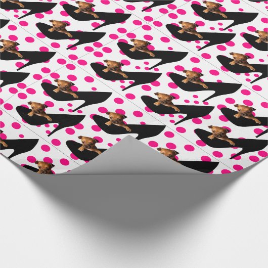 CHIHUAHUA IN SHOE CADEAUPAPIER (Hoek)