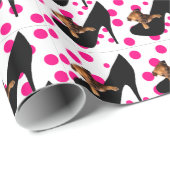 CHIHUAHUA IN SHOE CADEAUPAPIER (Rol Hoek)