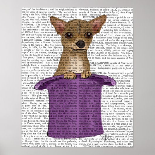 Chihuahua in Top Hat Poster (Voorkant)