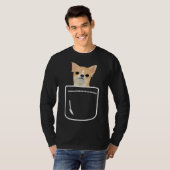 Chihuahua in uw voorpoot t-shirt (Voorkant volledig)