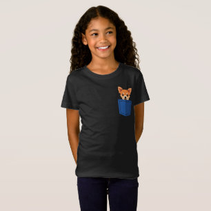 Chihuahua in zakdoekjes met shirt hondenhuisje chi