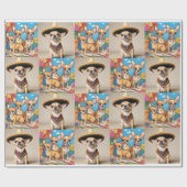 Chihuahua-inpakpapier Cadeaupapier (Vlak)