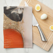 Chihuahua is in de herfst theedoek (Quarter Fold)