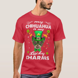 Chihuahua is mijn gelukscharm St Patricks Day Dogs T-shirt