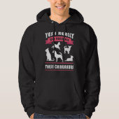 Chihuahua ja, ik heb echt al die Chihuahua nodig Hoodie (Voorkant)