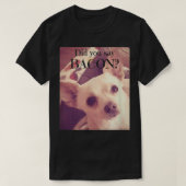 Chihuahua Jack Chi Dog Bacon Lover Tshirt (Design voorkant)