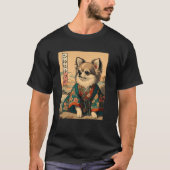 Chihuahua Japanese Konnichihuahua Konichiwawa Scha T-shirt (Voorkant)