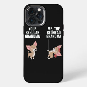 Chihuahua Je Oma Ik De Rode iPhone 13 Pro Max Hoesje