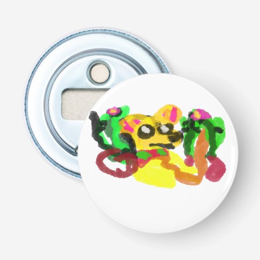 Chihuahua Joy  Button Flesopener (Voorkant)