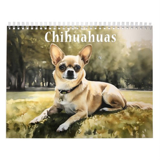 Chihuahua Kalender, elk jaar Kalender (Hoes)